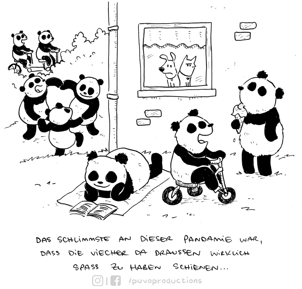 Cartoon Pandamic